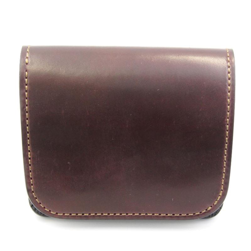 WILDSWANS 未使用 ワイルドスワンズ ミニ財布 シェルコードバン CASA 