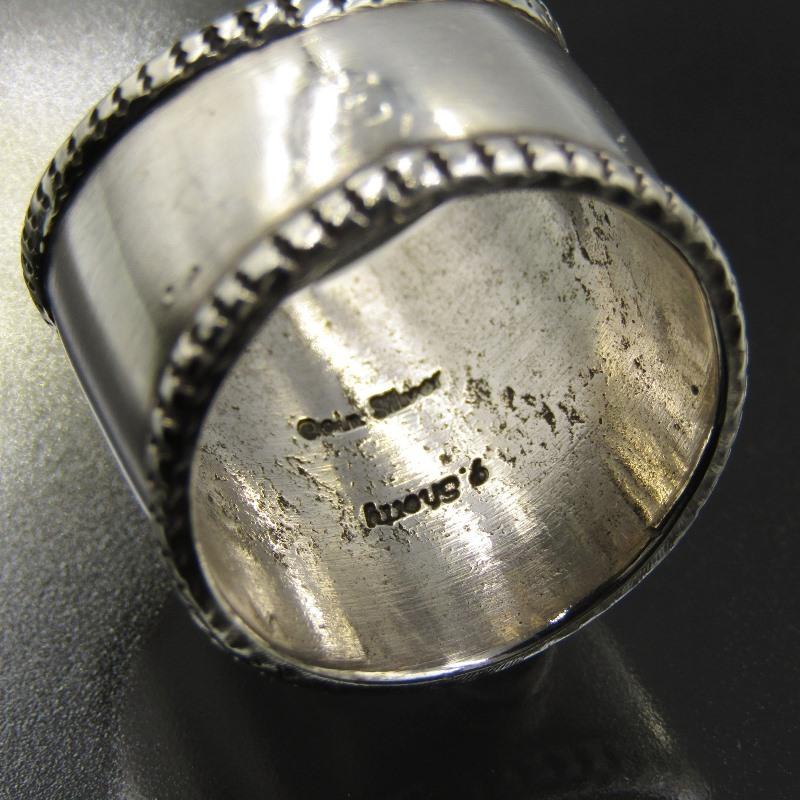 Perry Shorty ナバホ族 リング ランダーブルー ターコイズ ペリー