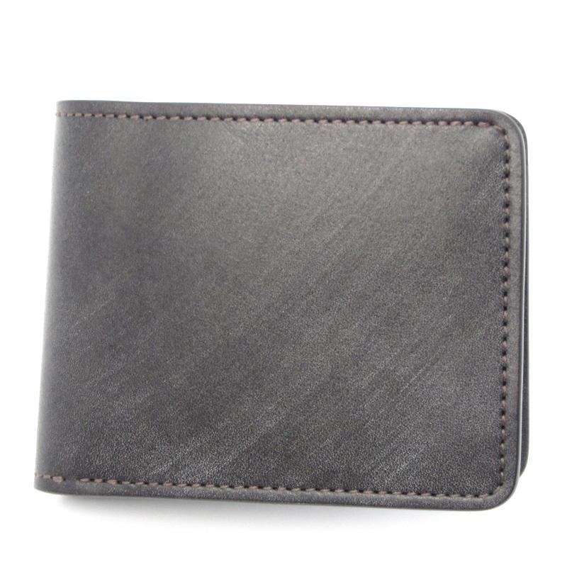 WILDSWANS 美品 ワイルドスワンズ 二つ折り財布 フルグレイン  