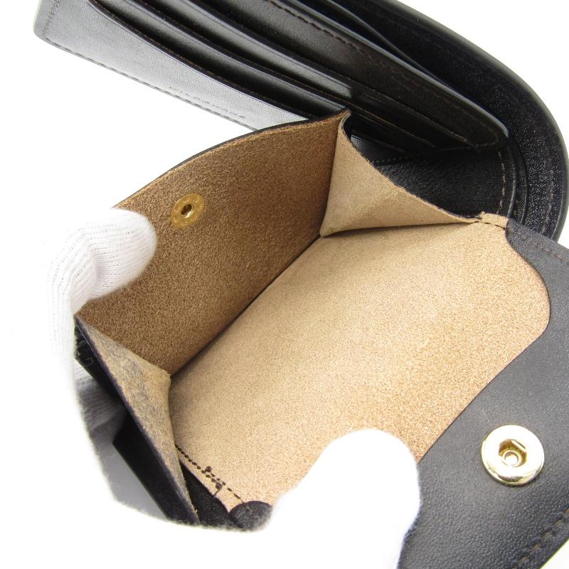 WILDSWANS 美品 ワイルドスワンズ 二つ折り財布 フルグレイン  