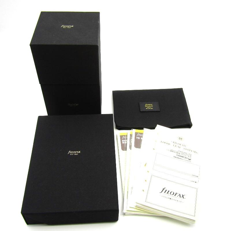 美品 Filofax ファイロファックス システム手帳 オーセンティック 