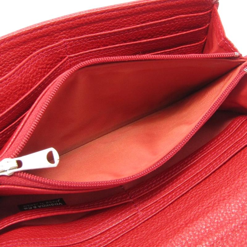 PORTER 美品 ポーター 長財布 SHRINK RED LONG PURSE 383-03115