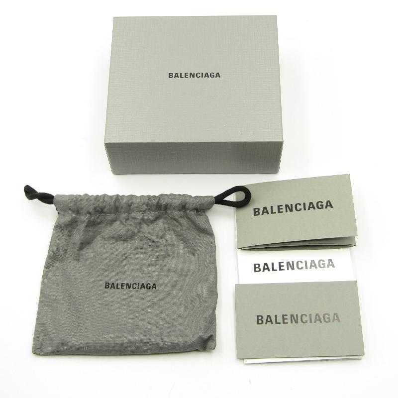 BALENCIAGA 美品 バレンシアガ ミニ財布 391446 ミニウォレット 三  