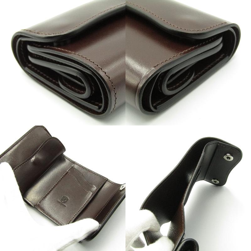 LAST CROPS COLT 新品未使用 三つ折り財布 サドルプルアップ 美品 LAST CROPS ラストクロップス 三つ折り財布 COLT サドル