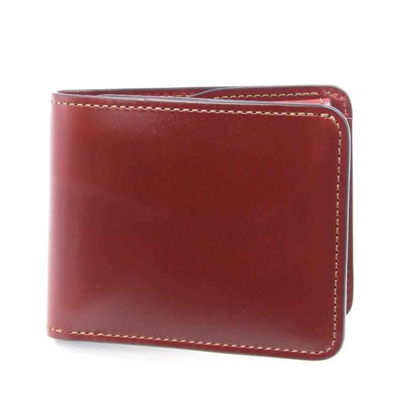 WILDSWANS 美品 ワイルドスワンズ 二つ折り財布 サドルプルアップ 