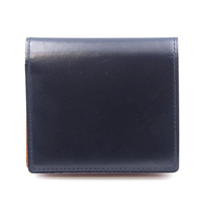 GANZO 美品 ガンゾ BOX小銭入れ付きコンパクト札入れ 57653 シン  