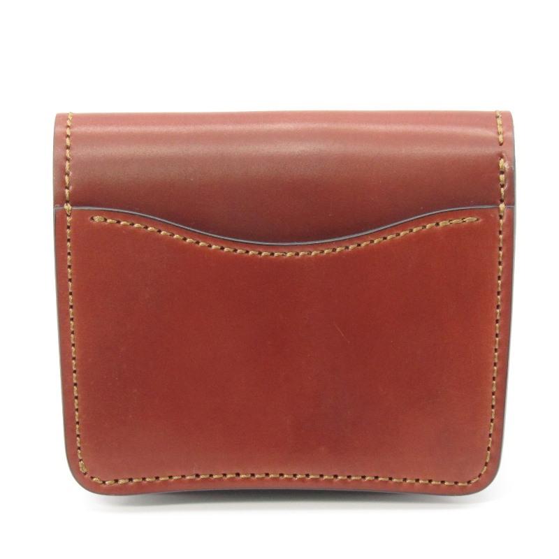 WILDSWANS 未使用 ワイルドスワンズ ミニ財布 シェルコードバン WILDSWANS 未使用 ワイルドスワンズ ミニ財布 シェルコードバン