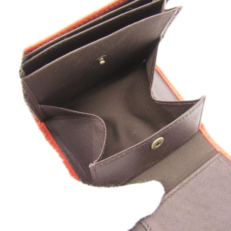 未使用 m+ エムピウ ミニ財布 millefoglie2 P25 P quadretti 13016186