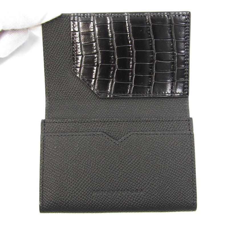 美品 BONAVENTURA ボナベンチュラ 名刺入れ BBUNC4-BK 美品 BONAVENTURA ボナベンチュラ 名刺入れ BBUNC4-BK