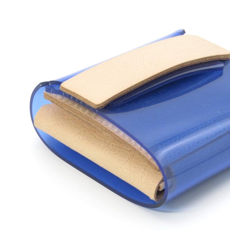 未使用 macromauro マクロマウロ 三つ折り財布 PVL WALLET COLOR