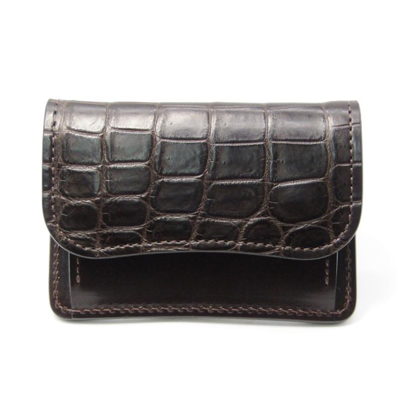美品 WILDSWANS ワイルドスワンズ 小銭入れ クロコ TONGUE タング 
