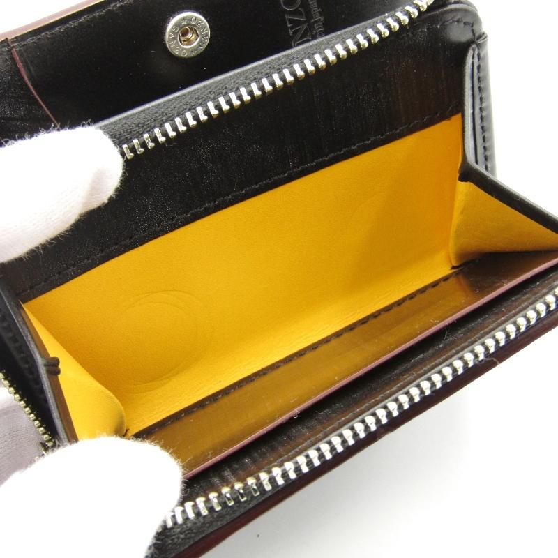 GANZO 美品 ガンゾ 二つ折り財布 AVON 59071 芯通し エイボン L  