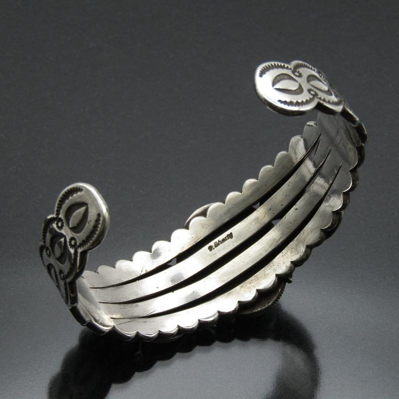 Perry Shorty ナバホ族 バングル ターコイズ スターリング