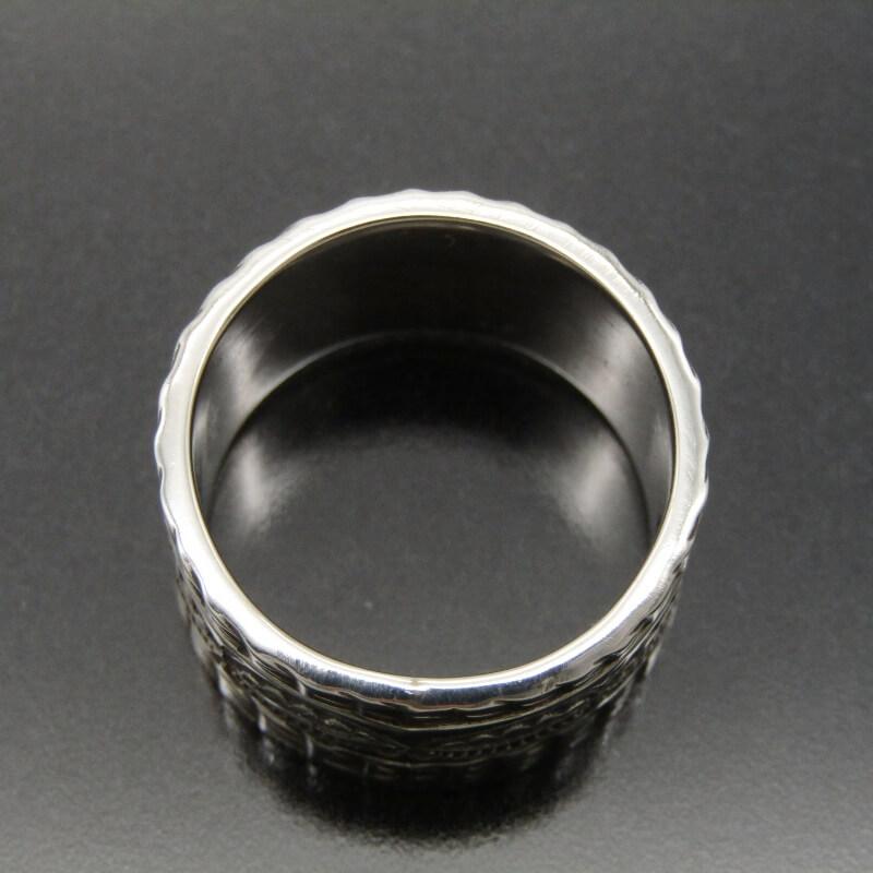 【22号】ナバホ族　Wilson Jim スタンプワーク　インディアンジュエリー 22号】ナバホ族 Wilson Jim スタンプワーク インディアンジュエリー