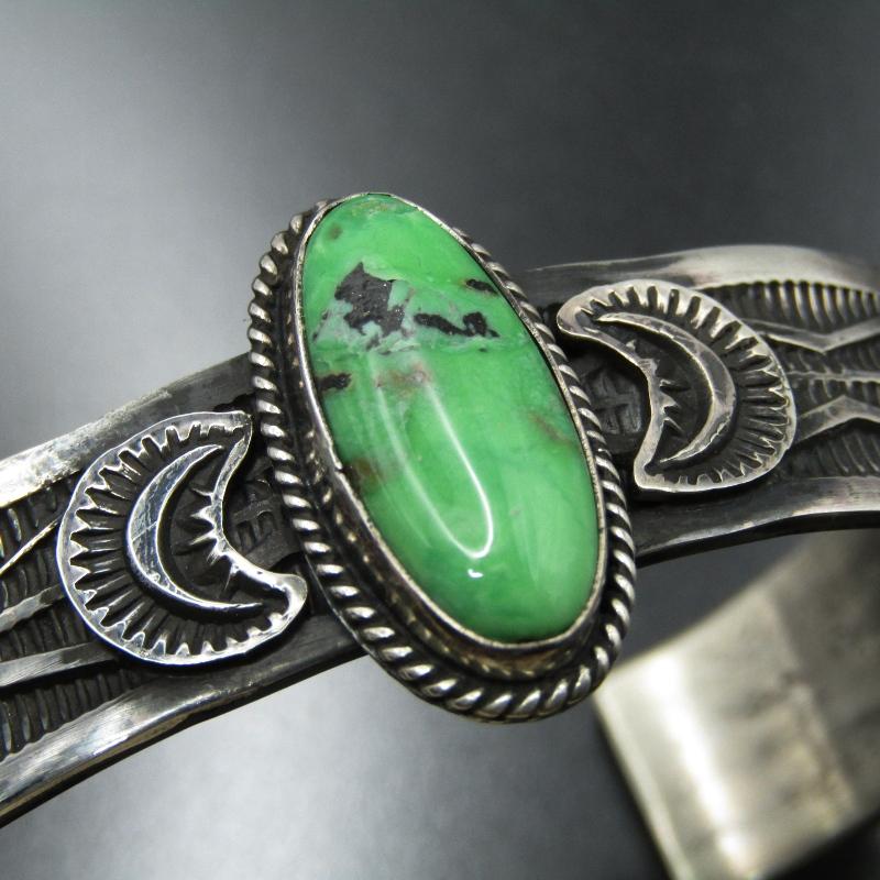 Sunshine Reeves ナバホ族 バングル キャリコレイク ターコイズ