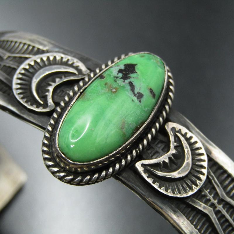 Sunshine Reeves ナバホ族 バングル キャリコレイク ターコイズ