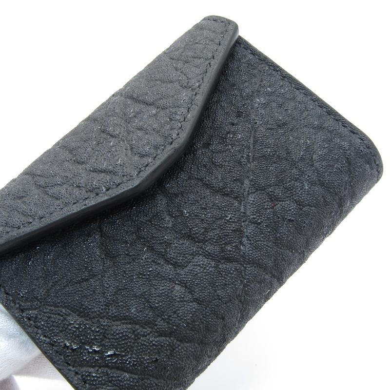 未使用 Three2Four スリーツーフォー 三つ折り財布 RAD 黒桟