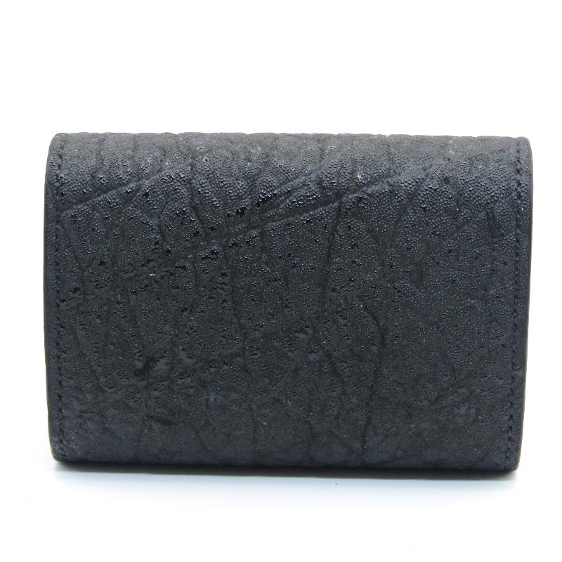 three2four rad THREE 2 FOUR RAD 財布 未使用 Three2Four スリーツーフォー 三つ折り財布 RAD 黒桟