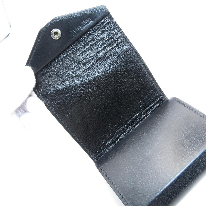 未使用 Three2Four スリーツーフォー 三つ折り財布 RAD 黒桟