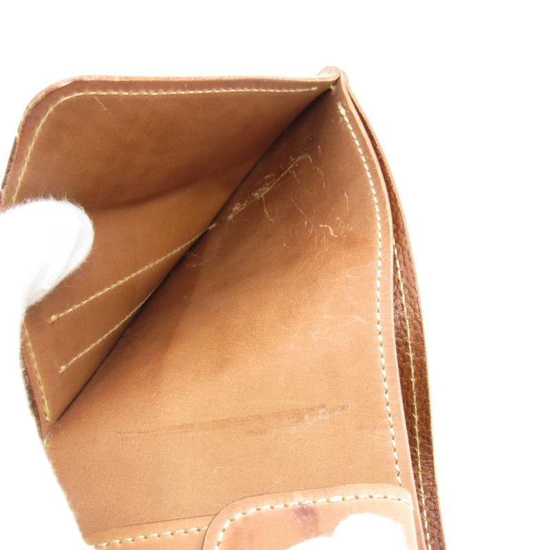 美品 LAST CROPS ラストクロップス 二つ折り財布 フルコードバン LC