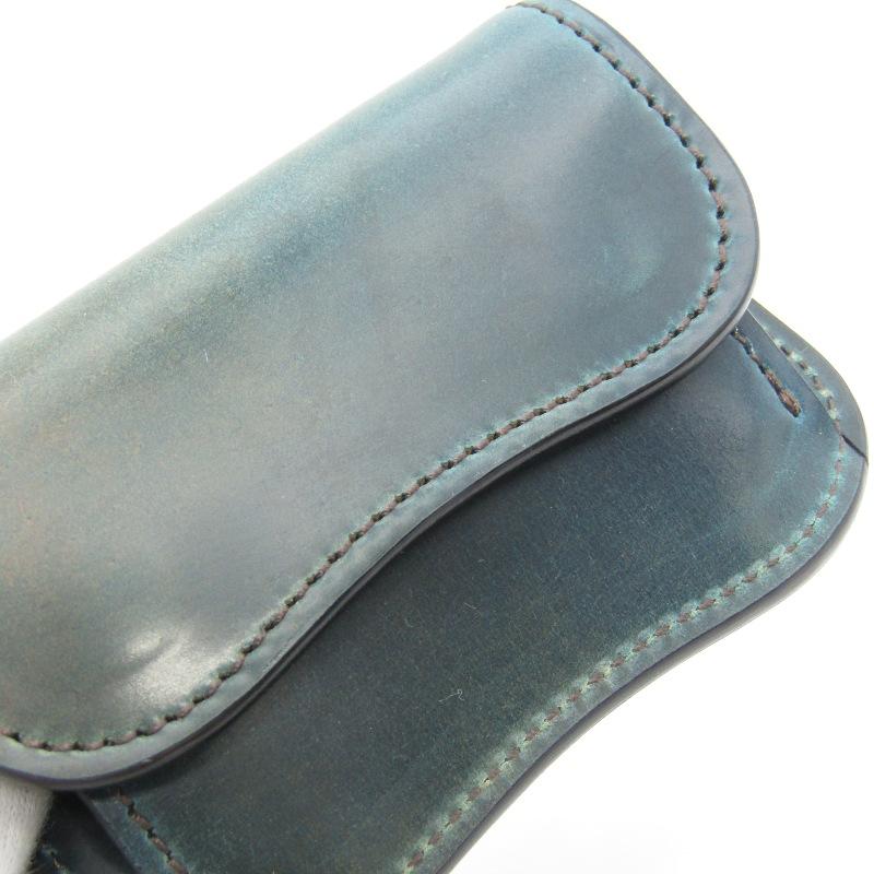 未使用 LAST CROPS ラストクロップス 小銭入れ シェルコードバン LC
