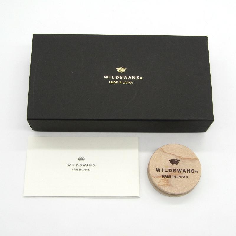 美品 WILDSWANS ワイルドスワンズ 小銭入れ シュランケンカーフ/サドルプルアップ TONGUE 別注 タング ブルー/バーガンディ   80007328 WILDSWANS（ワイルドスワンズ） 美品 小銭入れ シュランケンカーフ