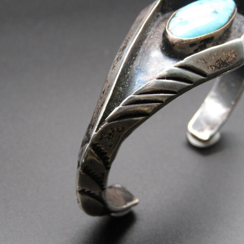 Navajo ナバホ族 バングル モレンシ ターコイズ ヴィンテージ ブレスレット メンズ レディース  80007376 Navajo ナバホ族 バングル モレンシ ターコイズ ヴィンテージ