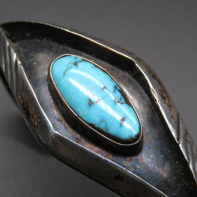 Navajo ナバホ族 バングル モレンシ ターコイズ ヴィンテージ