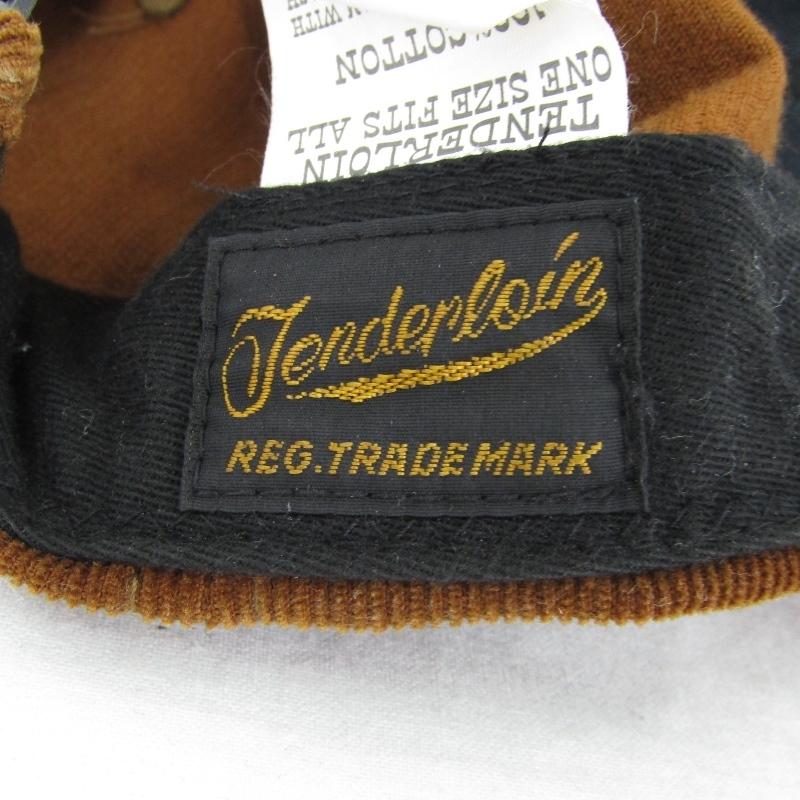 TENDERLOIN テンダーロイン トラッカーキャップ コーデュロイ ブラウン 
