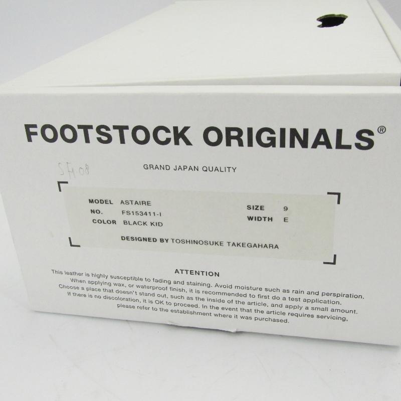 FOOTSTOCK ORIGINALS × The SoloIst フットストック プレーントゥ 