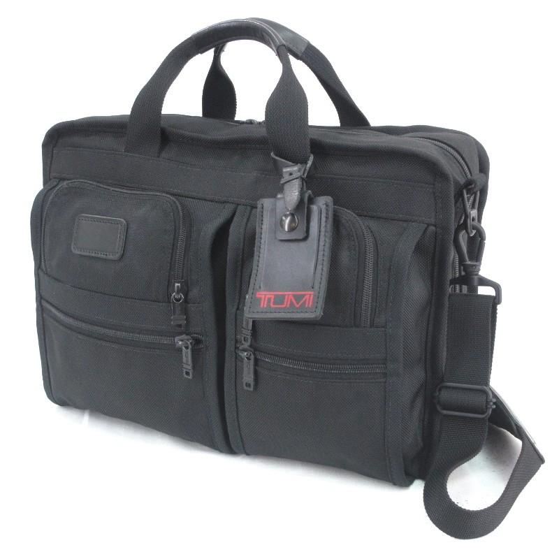 TUMI トゥミ ブリーフケース 26171 2WAY ビジネスバッグ ショルダーバッグ  ブラック 黒  バッグ 鞄  中古 90000185｜classic