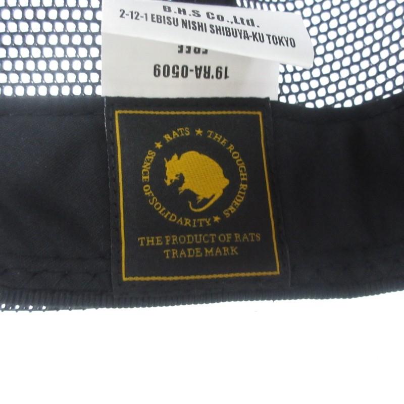 RATS 美品 ラッツ メッシュキャップ 5パネル スナップバック RATS 美品 ラッツ メッシュキャップ 5パネル スナップバック