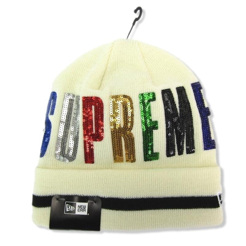 超美品 Supreme New Era ニットキャップ 楽天市場】2019AW/Supreme/シュプリーム/NEWERA New Era S Logo
