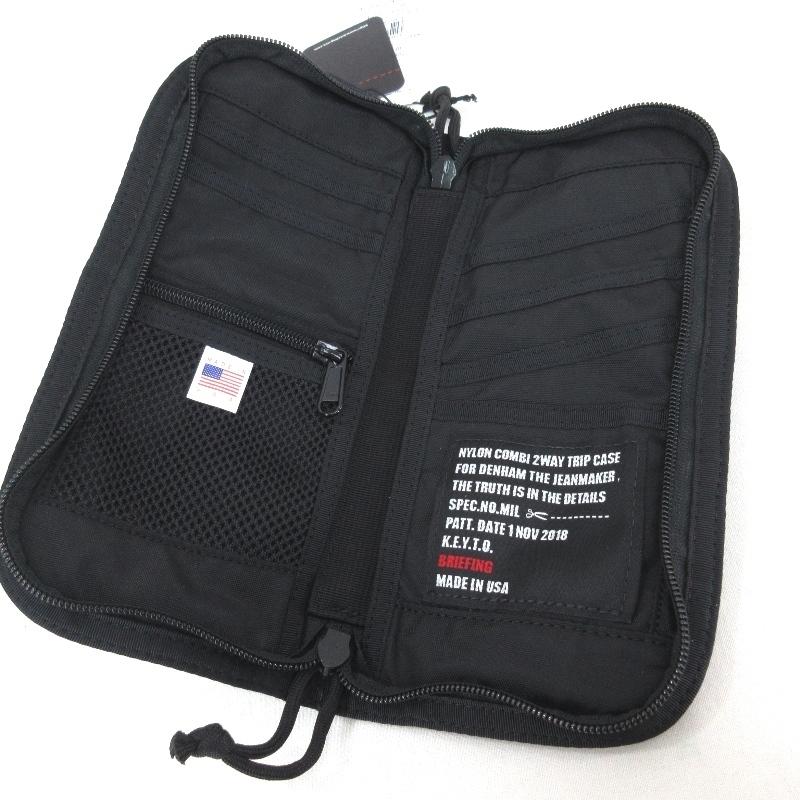 未使用 DENHAM × BRIEFING ブリーフィング ショルダーバッグ 01-19-09 