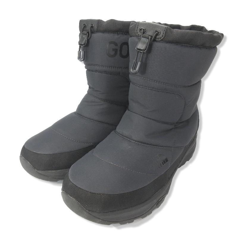 THE NORTH FACE / NUPTSE BOOTIE GORE/27cm/BLK/ゴアテックス/NF51971// THE NORTH FACE 美品 ノースフェイス Nuptse Bootie GORE-TEX NF51971