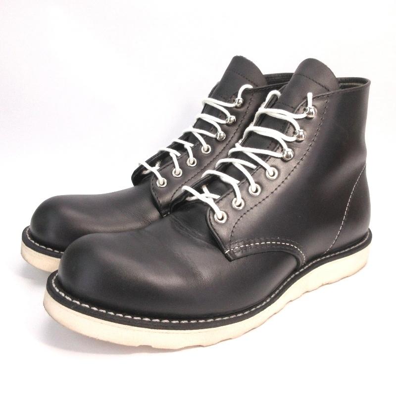 美品 REDWING レッドウィング アイリッシュセッター 8165 プレーントゥ ブラック 黒 US10D 28cm 箱付ブーツ  中古 90002012 | RED WING SHOES