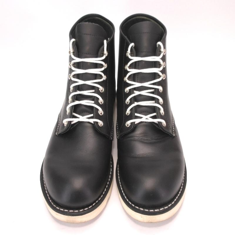 美品 REDWING レッドウィング アイリッシュセッター 8165 プレーントゥ ブラック 黒 US10D 28cm 箱付ブーツ  中古 90002012 | RED WING SHOES | 01