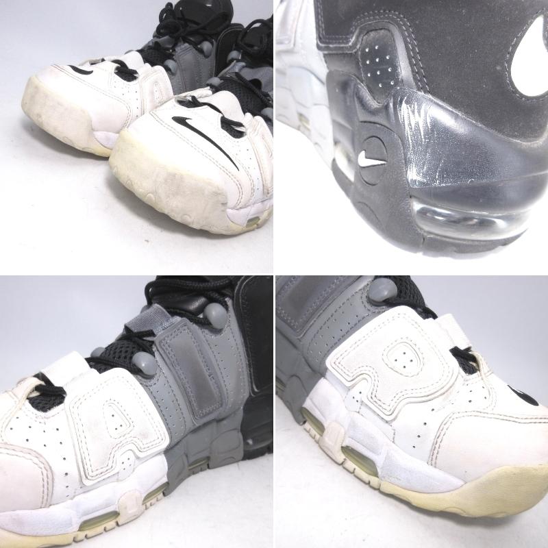 NIKE ナイキ AIR MORE UPTEMPO 96 921948-002 エア モアアップテンポ BLACK/BLACK-COOL GREY-WHITE 27.5cm 箱付スニーカー  中古 90003091｜classic｜07