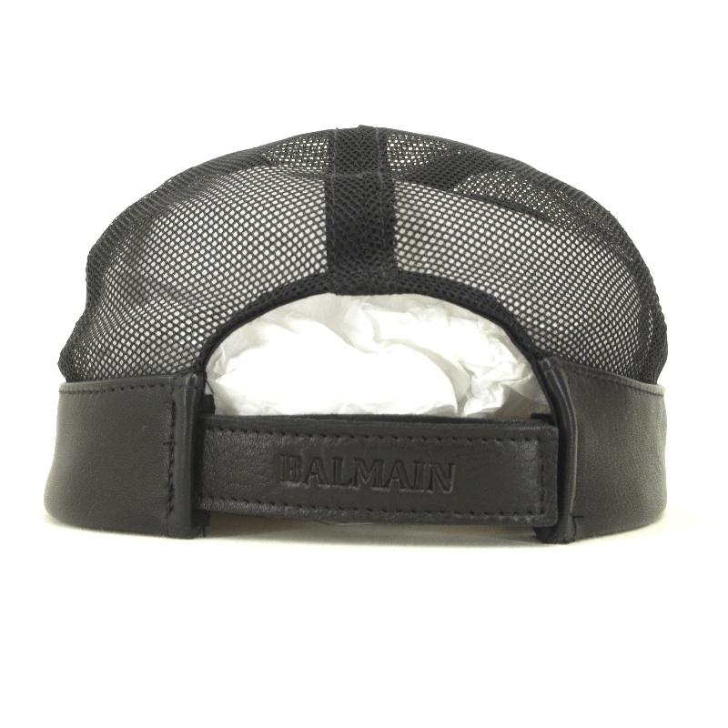BALMAIN 未使用 バルマン メッシュキャップ 82.A613.P126 BH2 ACC CAP  