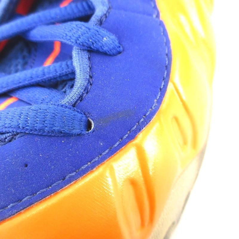 NIKE ナイキ AIR FOAMPOSITE ONE NEW YORK KNICKS 314996-801 14年製 CRIMSON/GAME ROYAL/BLK 27.5cm 90003695｜classic｜09