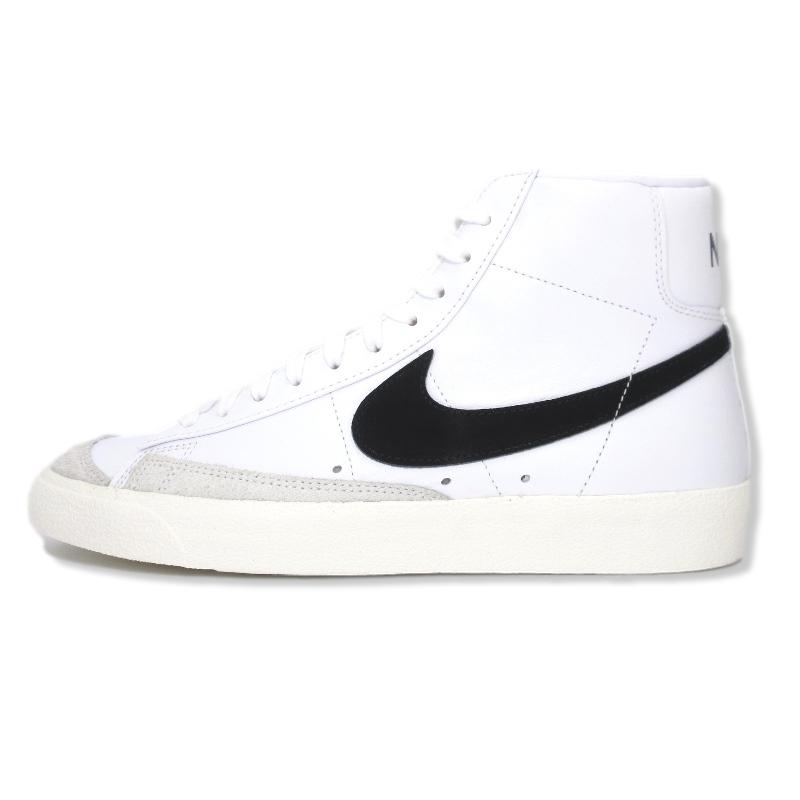 未使用 NIKE ナイキ BLAZER MID 77 VINTAGE BQ6806-100 レザー ミッド