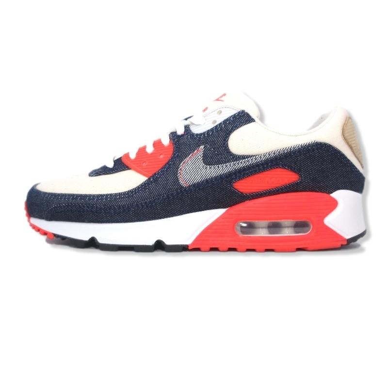 NIKE 良品 DENHAM × ナイキ デンハム AIR MAX 90 DNHM CU1646-400 エア 