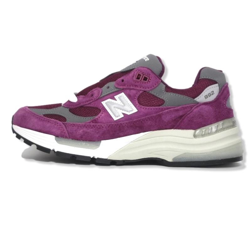 未使用 New Balance ニューバランス 25cm M992ba Usa製 スエード ランニングシューズ Nデュランス パープル 紫 箱付 クラシック 通販 Yahoo ショッピング