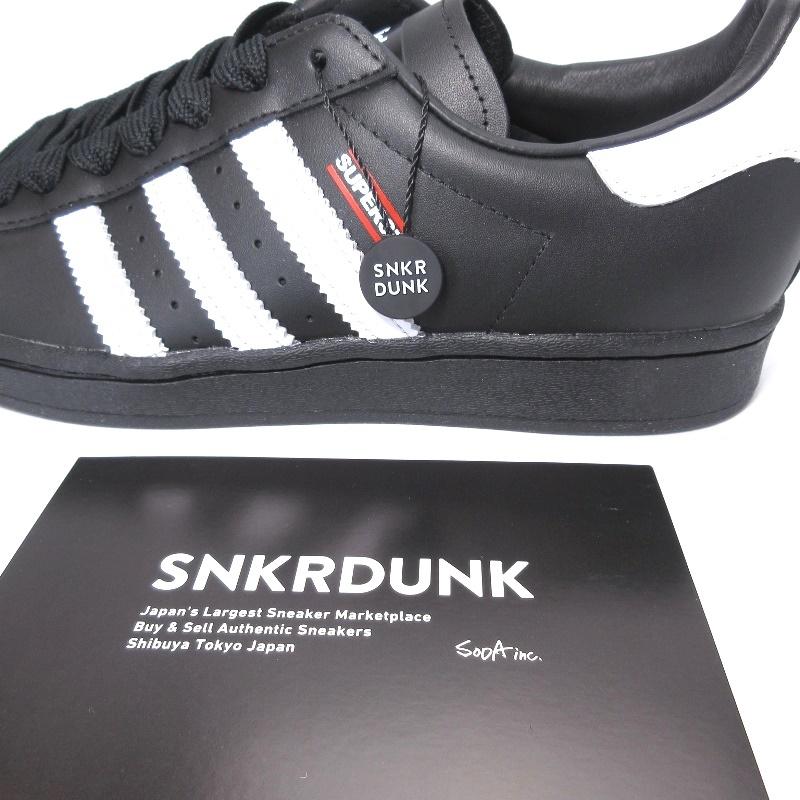 未使用 RUN DMC × ADIDAS アディダス 26cm SUPERSTAR 50 JAM-MASTER-JAY FX7617 50周年 CORE BLACK/WHITE/RED 箱付 90004119｜classic｜07