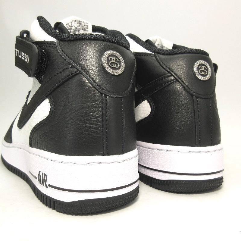 NIKE 未使用 × STUSSY ナイキ 26.5cm AIR FORCE 1 MID DJ7840
