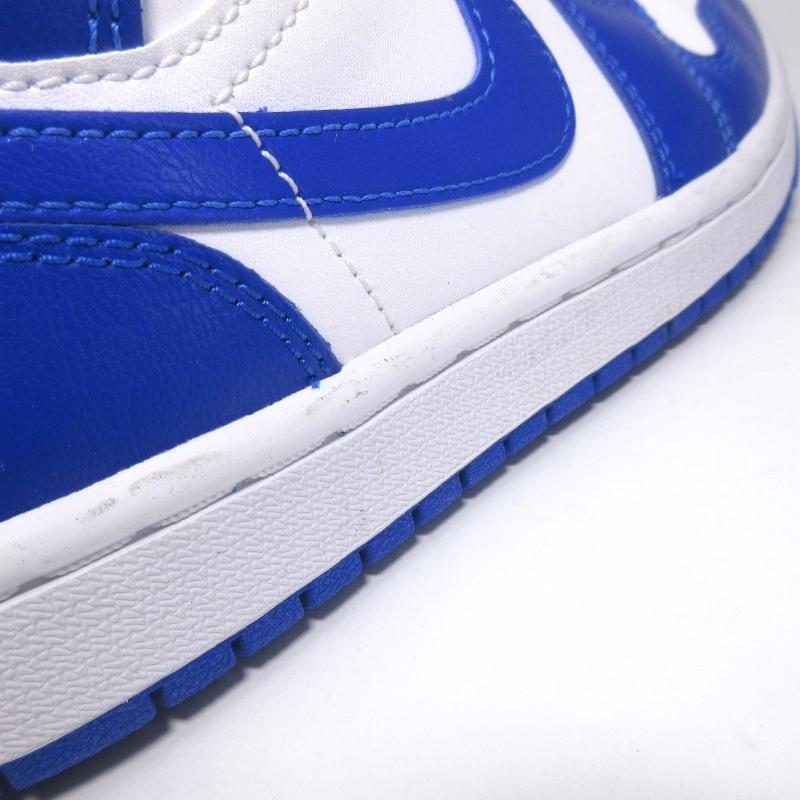 NIKE 良品 ナイキ 23.5cm WMNS AIR JORDAN 1 MID BQ6472-104 エア  