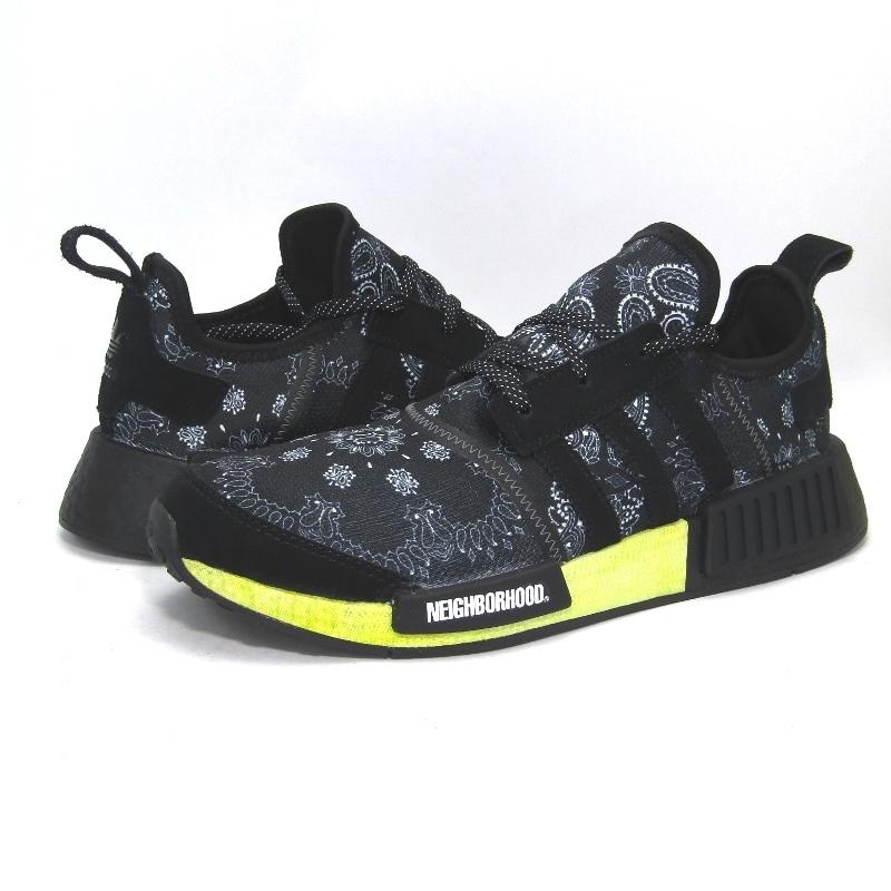 adidas 未使用 NEIGHBORHOOD × アディダス 28cm NMD R1 NBHD BANDANA  