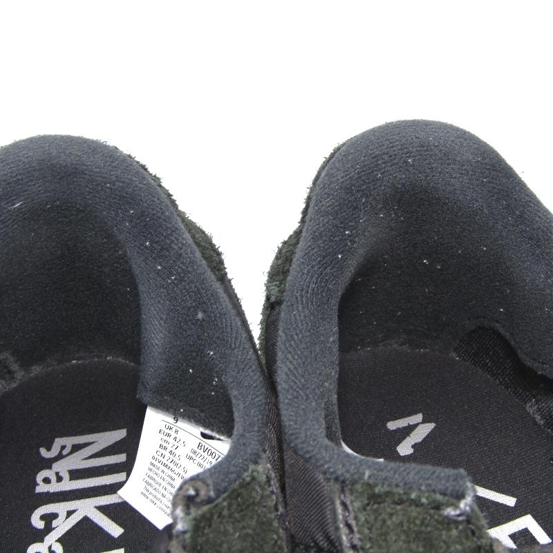 NIKE sacai × ナイキ 27cm LD WAFFLE BLACK NYLON BV0073-002 ワッフル