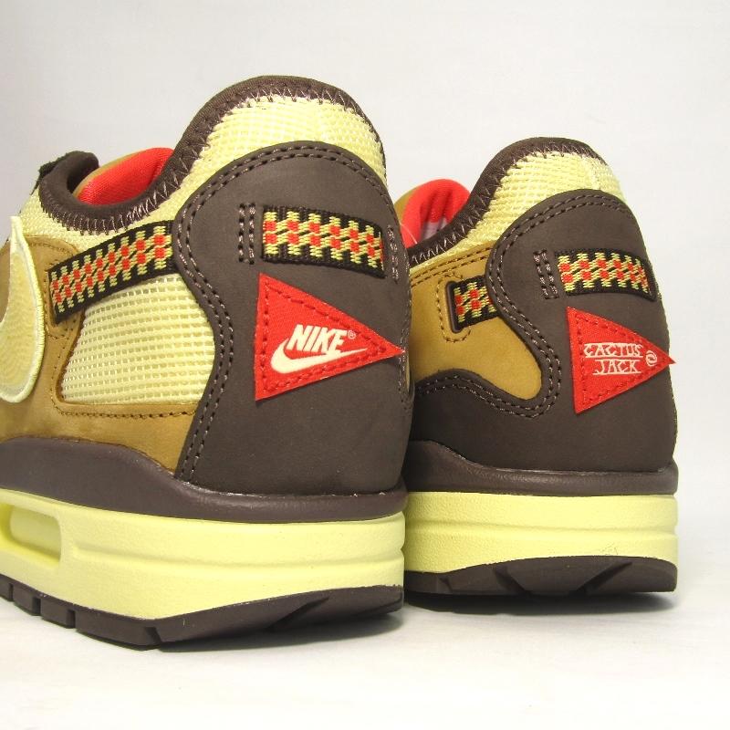NIKE 未使用 TRAVIS SCOTT × ナイキ 28cm AIR MAX 1 CACTUS JACK 