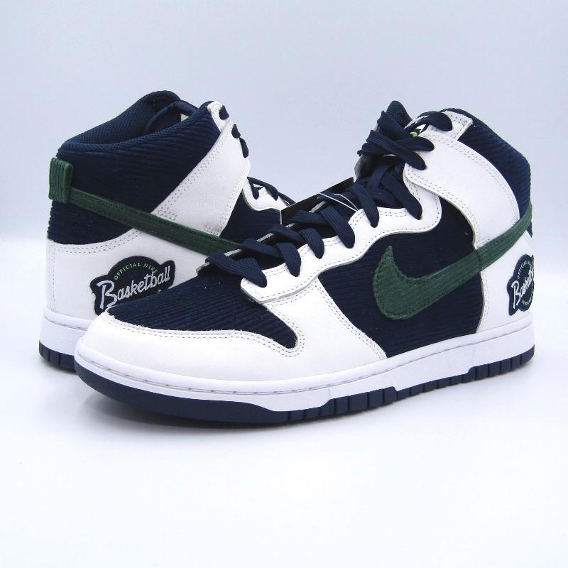 NIKE 未使用 ナイキ 29cm DUNK HIGH PRM EMB DH0953-400 ダンク